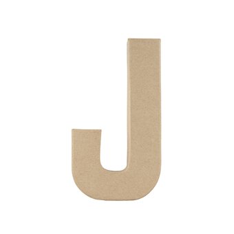 Mache Letter J 20cm
