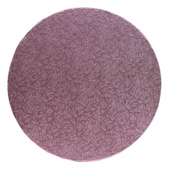 Pink 10 Inch Round Cake Board