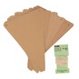 Kraft Paper Bunting Kit 5m image number 2