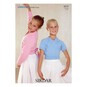 Sirdar Wash 'n' Wear Double Crepe DK Ballet Tops Digital Pattern 4979 image number 1