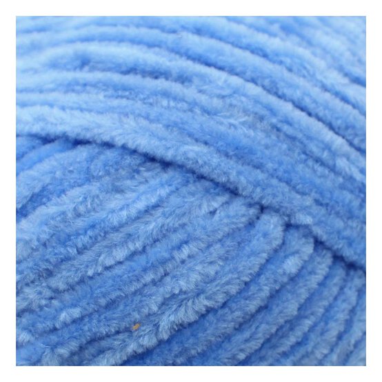 James C Brett Cobalt Blue Flutterby Chunky Yarn 100 g image number 2