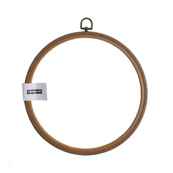 Flexible Woodgrain Effect Embroidery Hoop 10 Inches