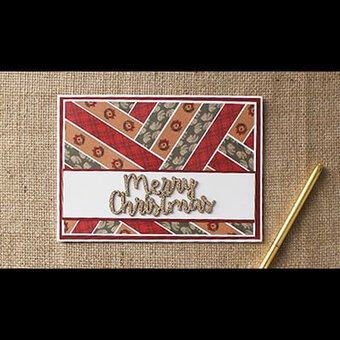 How to Make a Washi Tape Christmas Card