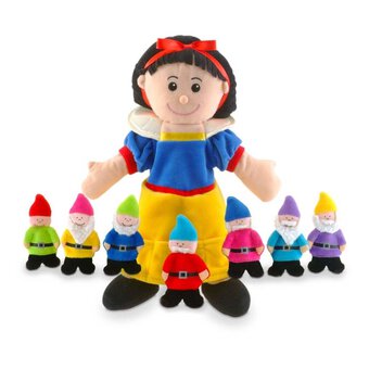 Fiesta Snow White and the 7 Dwarfs Hand Finger Puppets
