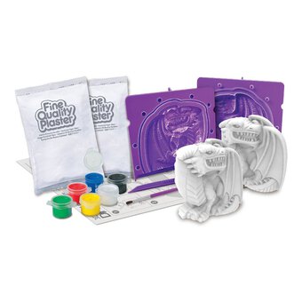 3D Dragons Mould and Paint Kit