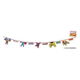 Avengers Comic Paper Garland Kit 2m