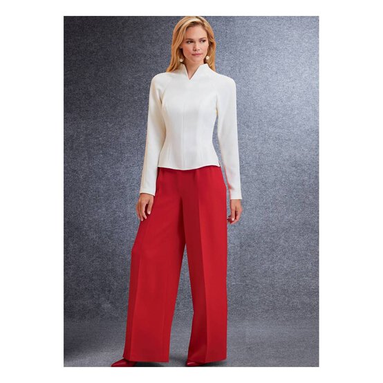 Vogue Women&rsquo;s Separates Sewing Pattern V1741 (14-22) image number 5