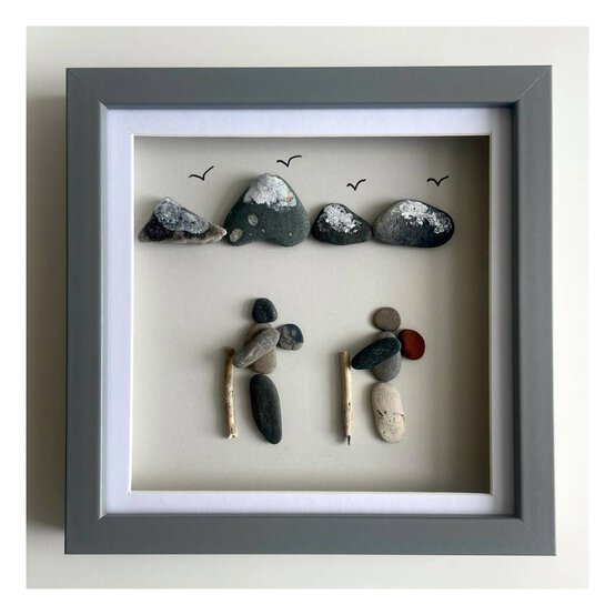 Grey Shadow Box Frame 10cm x 10cm image number 6