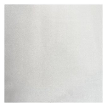 White Cotton Homespun Fabric by the Metre