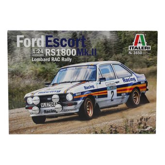 Italeri Ford Escort RS 1800 Mk.II Lombard RAC Rally Model Kit 1:24