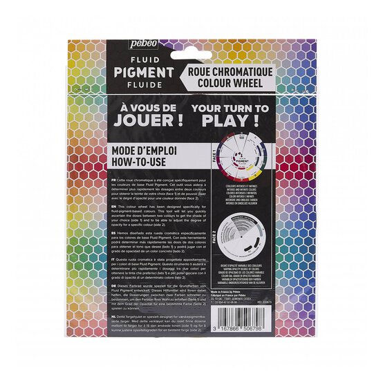 Pebeo Fluid Pigment Colour Wheel image number 2