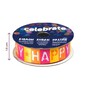 Yellow Happy Birthday Ribbon 15mm x 3.5m image number 4