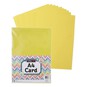 Yellow Card A4 10 Pack image number 4