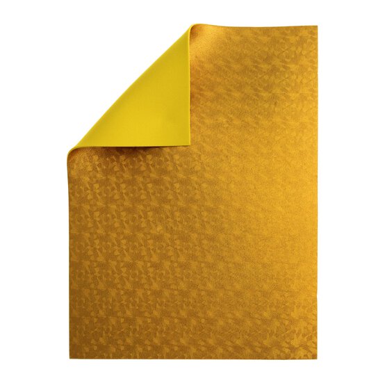 Gold Hologram EVA Foam Sheet 22.5cm x 30cm image number 1