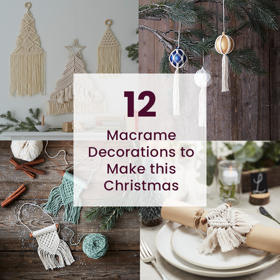 12 Macrame Decorations to Make this Christmas image number 1