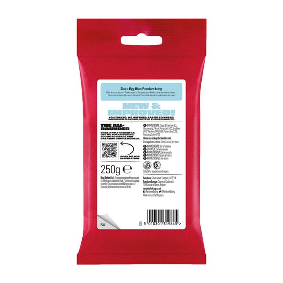 Renshaw Ready To Roll Duck Egg Blue Icing 250g image number 2