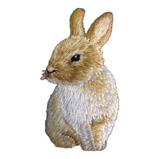 Trimits Bunny Iron-On Patch image number 1
