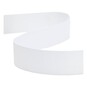 White Grosgrain Ribbon 15mm x 5m image number 1