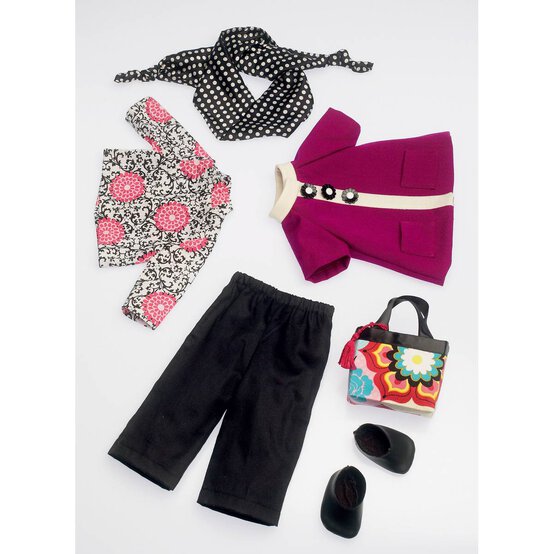 McCall&rsquo;s Doll Clothes Sewing Pattern M7006 image number 4