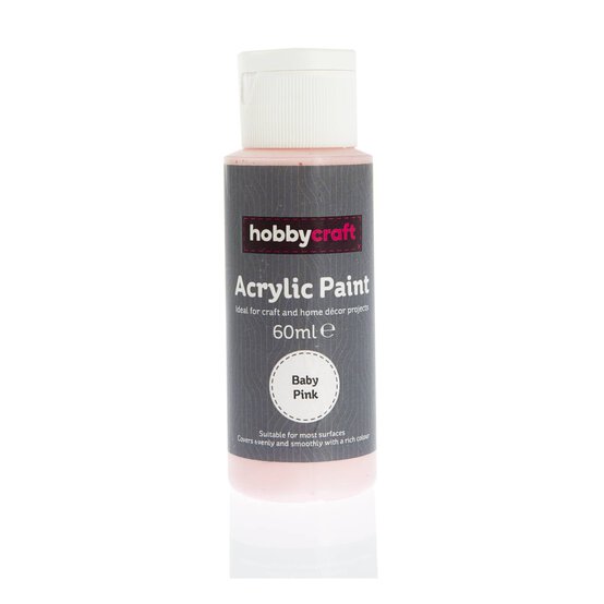 Baby Pink Acrylic Paint 60ml