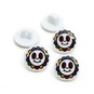 Hemline Smiley Flower Buttons 5 Pack image number 1