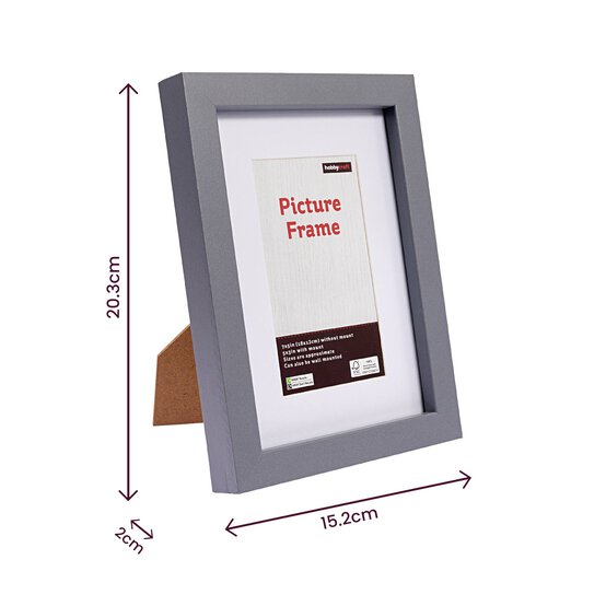 Light Grey Picture Frame 18cm x 13cm  image number 5