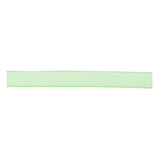 Australian Green Organdie Ribbon 6mm x 8m image number 2