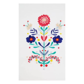 FREE PATTERN DMC Floral Bouquet Embroidery 0187