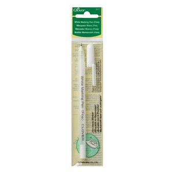 Clover Fine White Marking Pen