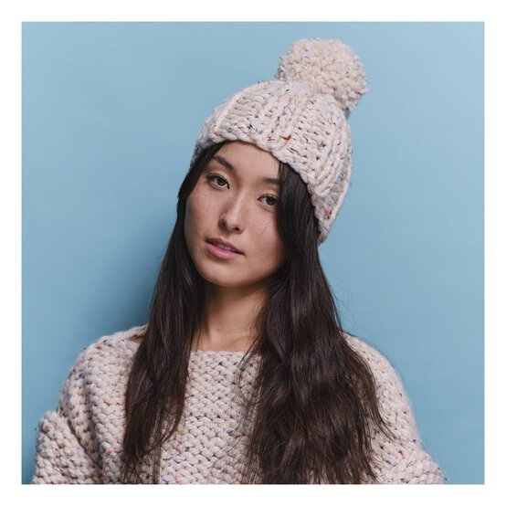 Knitcraft Chunky Rib Beanie Digital Pattern 0119 image number 4