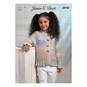 James C Brett Short Sleeved Jacket Pattern JB700 image number 1