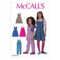 McCall&rsquo;s Girls&rsquo; Overalls Sewing Pattern M7459 (7-14) image number 1