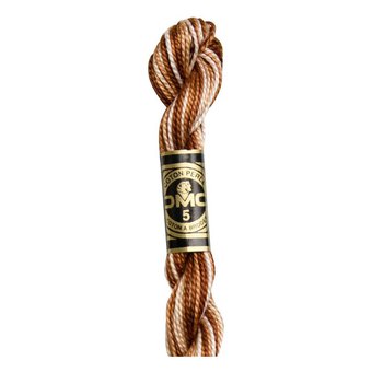 DMC Brown Pearl Cotton Thread Size 5 25m (105)