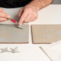 How to Make a Clay Paper Resist image number 1