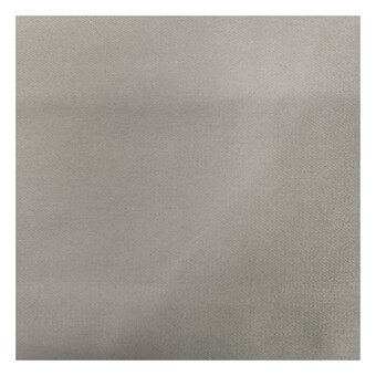 Silver Lightweight Drill Fabric by the Metre