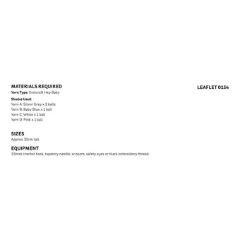 Knitcraft Sailor Bunny Digital Pattern 0154