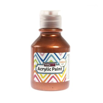 Kids&rsquo; Copper Acrylic Paint 150ml