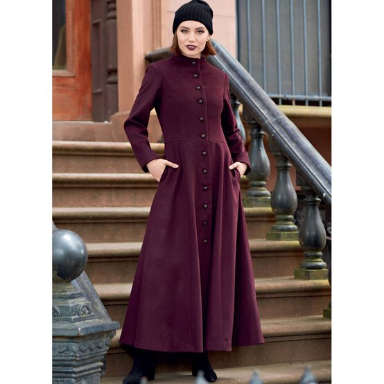 McCall&rsquo;s Astoria Coats Sewing Pattern M8156 (16-24) image number 5