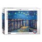 Eurographics Starry Night Over the Rh&ocirc;ne Jigsaw Puzzle 1000 Pieces image number 1