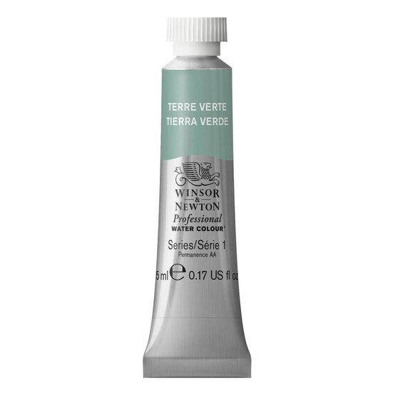 Winsor & Newton Terre Verte Professional Watercolour Tube 5ml image number 1