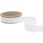 White Grosgrain Ribbon 15mm x 5m image number 3