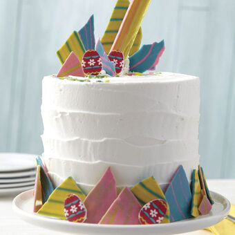 How to Make an Easter Shard Cake