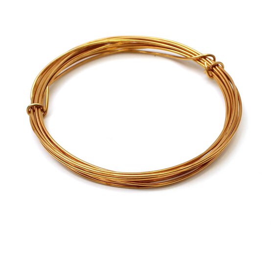 Salix Gold-Plated Wire 1mm x 2m image number 3