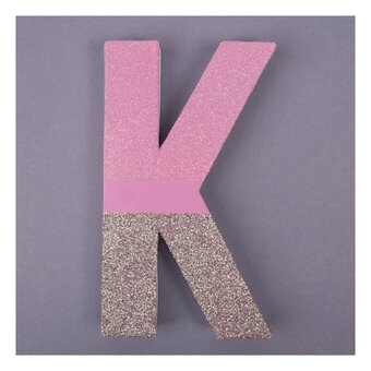 Mache Letter K 20cm