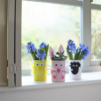 How to Make Spring Tin Can Animals