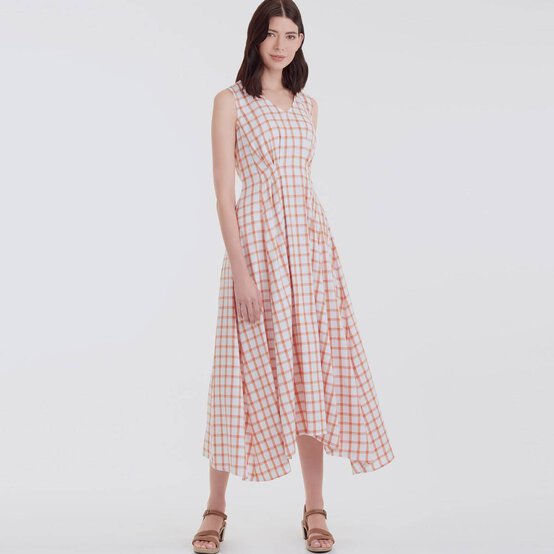 Simplicity Pleated Dress Sewing Pattern S9134 (16-24) image number 6