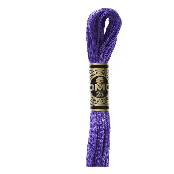 DMC Purple Mouline Special 25 Cotton Thread 8m (333) image number 1