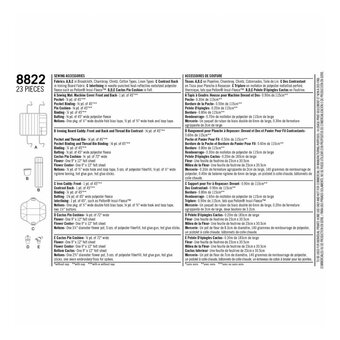 Simplicity Sewing Accessories Sewing Pattern 8822