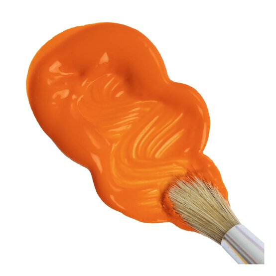 Orange Ready Mixed Paint 300ml image number 4