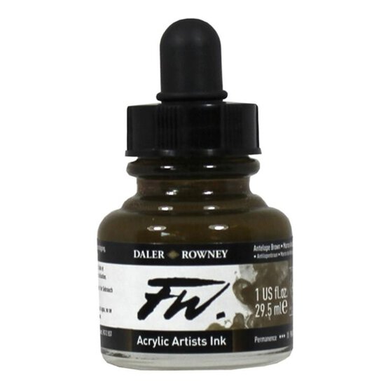 Daler-Rowney Antelope Brown FW Artists Ink 29.5ml image number 1